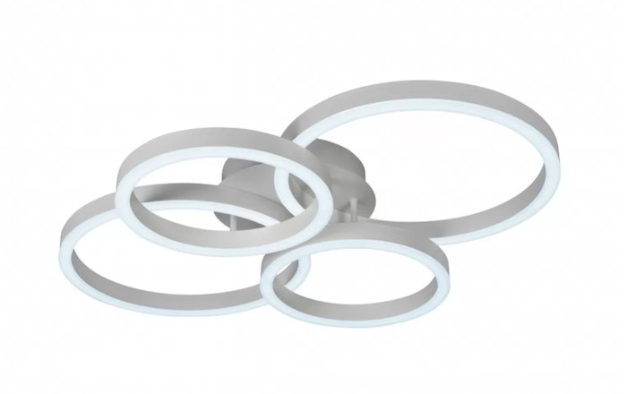 Потолочная люстра Ring New белого цвета - купить Потолочные люстры по цене 37690.0