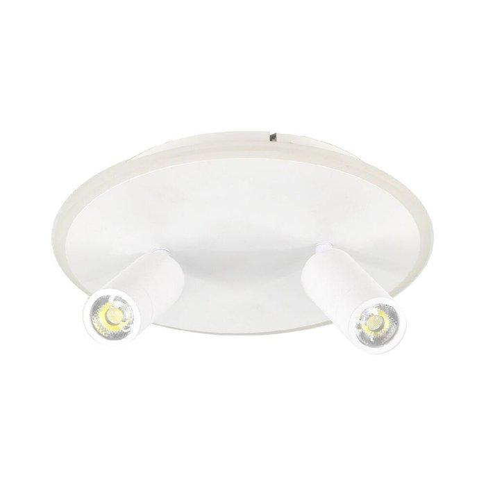 Настенно-потолочный светильник 20046led 20046SMA/02LED WH (металл, цвет белый) - купить Бра и настенные светильники по цене 2540.0