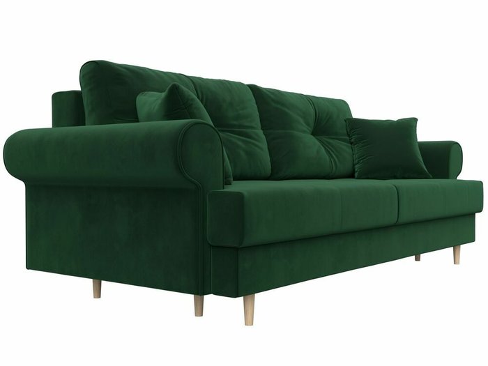 Диван-кровать Сплин зеленого цвета  - лучшие Прямые диваны в INMYROOM