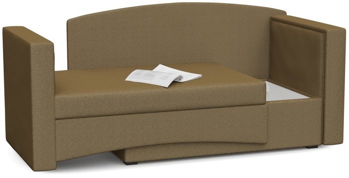 Диван-кровать Принц Корфу Браун коричневого цвета  - купить Прямые диваны по цене 12990.0