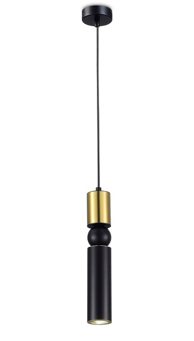 Светильник подвесной Salem латунно-черного цвета - купить Подвесные светильники по цене 5990.0