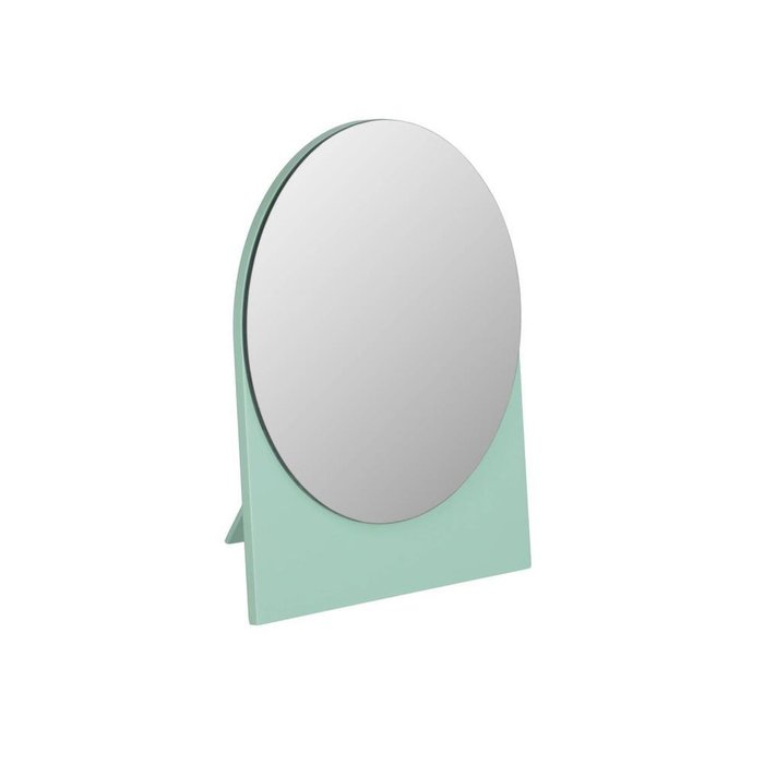 Настольное зеркало Mica зеленого цвета