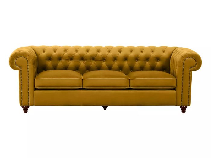 Диван Chester Classic желтого цвета