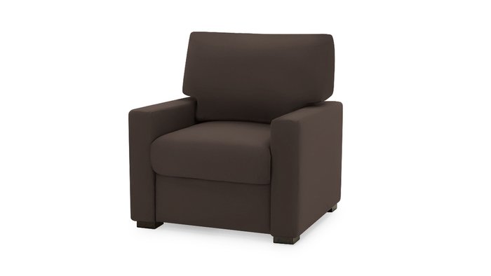 Кресло Непал темно-коричневого цвета