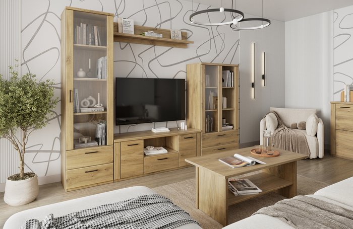 Журнальный стол Doorset бежевого цвета - купить Журнальные столики по цене 6399