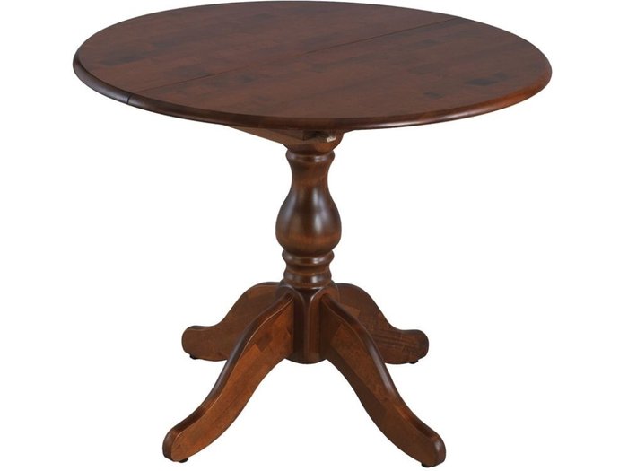 Стол раздвижной Фаворит Классика темно-коричневого цвета - купить Обеденные столы по цене 33930.0