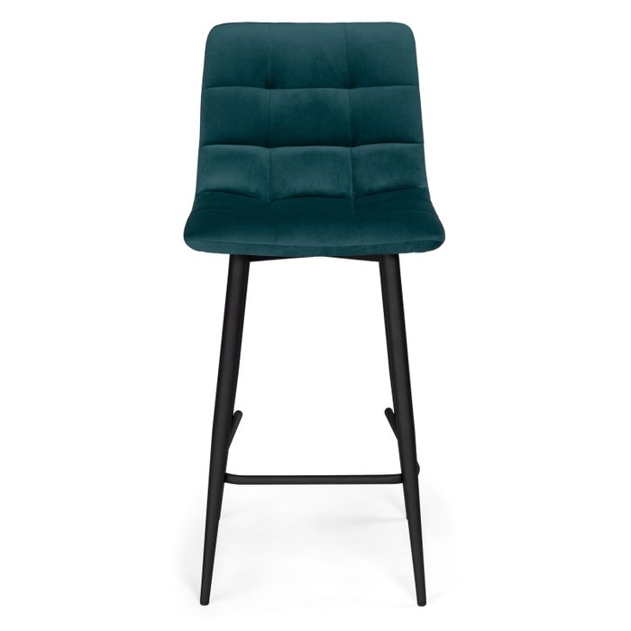 Полубарный стул Чилли К цвета морской волны - купить Барные стулья по цене 4990.0