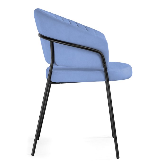 Стул Лео голубого цвета - лучшие Обеденные стулья в INMYROOM
