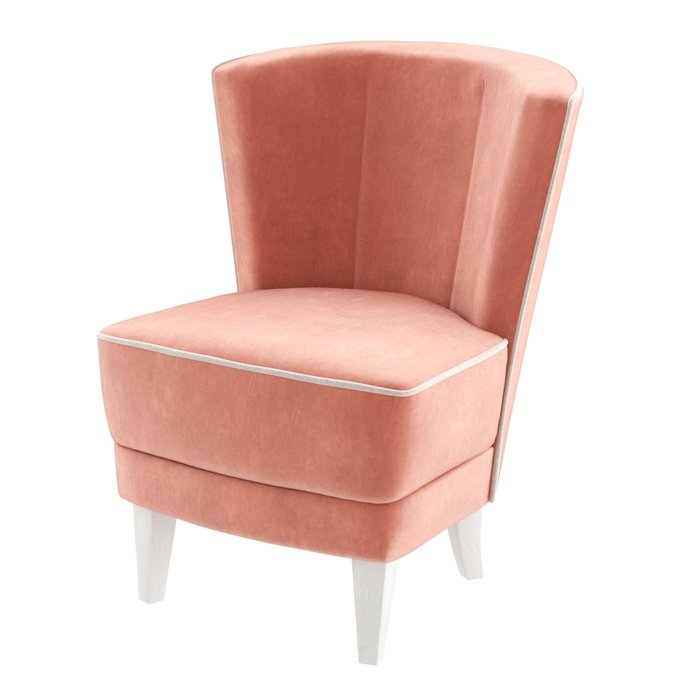 Кресло Rubia розового цевта
