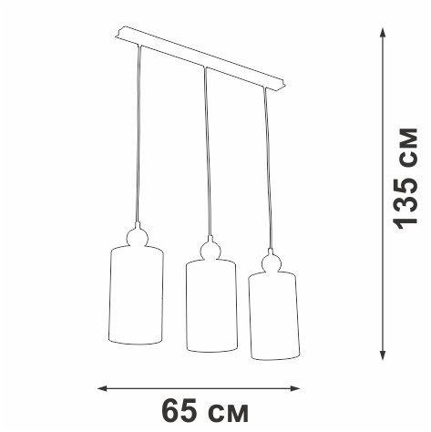 Подвесной светильник V2896-0/3S (ткань, цвет белый) - купить Подвесные люстры по цене 7435.0