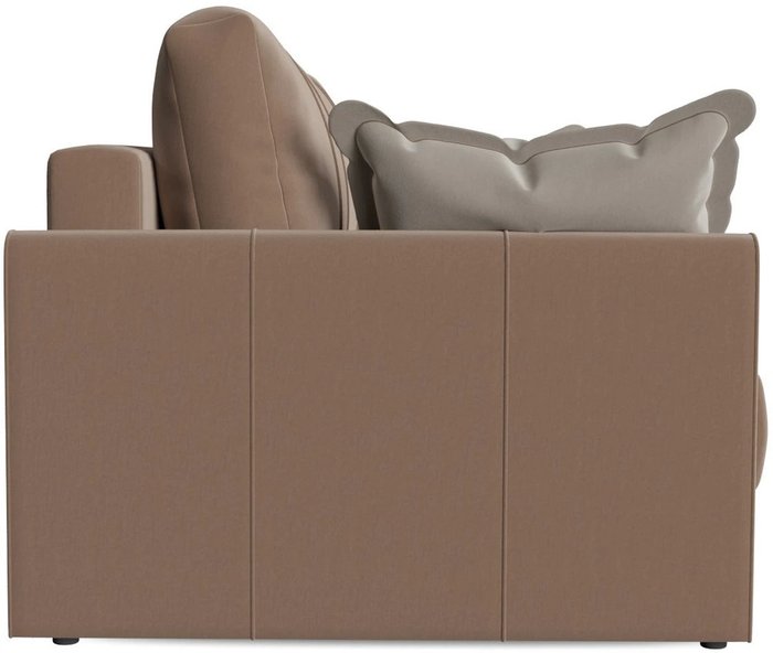 Диван-кровать прямой Римини kabrio 07 коричневого цвета - лучшие Прямые диваны в INMYROOM