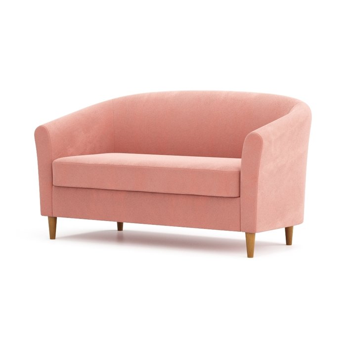Диван Maru розового цвета - купить Прямые диваны по цене 90100.0