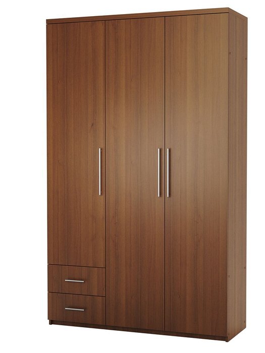 Шкаф трехдверный Мелодия МКЯ-32/1 90х60 орех Шкаф трехдверный Мелодия МКЯ-32/1 90х60 орех