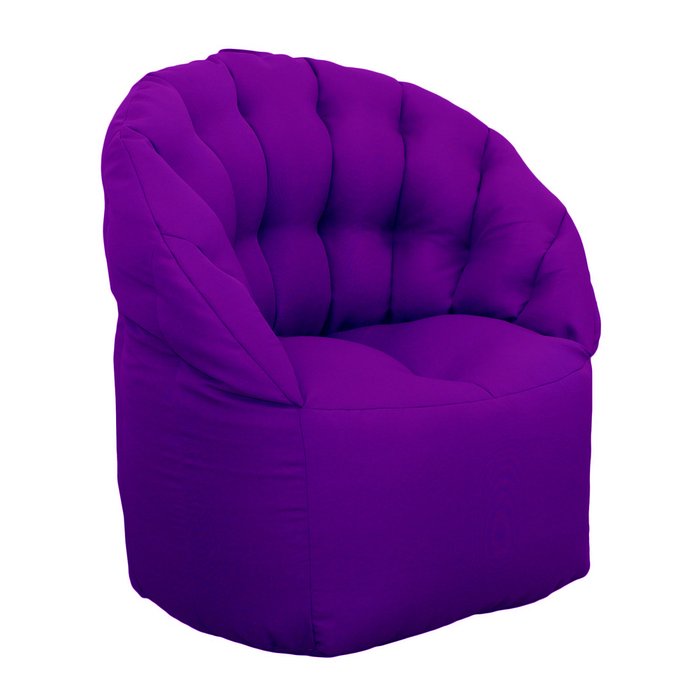 Кресло-пуф сиреневого цвета - купить Бескаркасная мебель по цене 13600.0