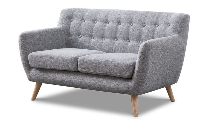 Прямой диван Copenhagen пыльно-серого цвета - лучшие Прямые диваны в INMYROOM