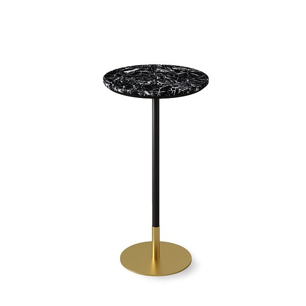 Консольный стол Rione черно-золотого цвета