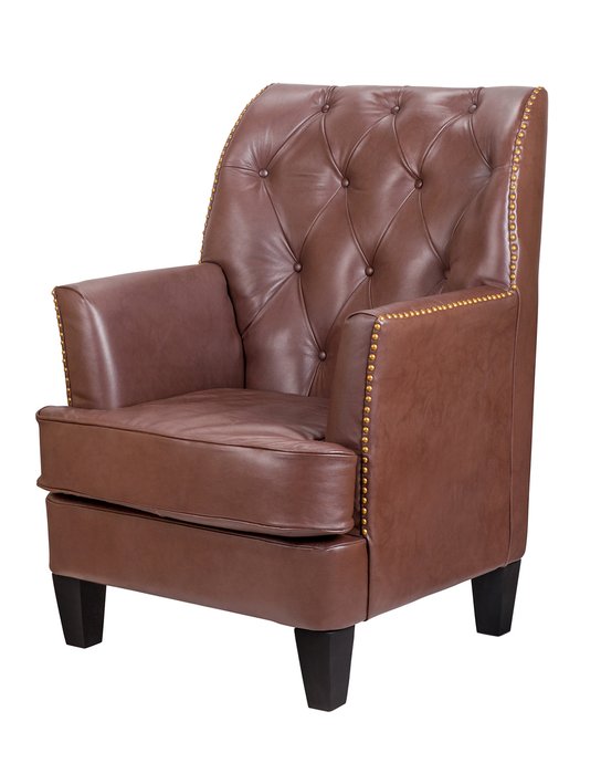 Дизайнерское  кресло Noff leather из натуральной кожи  - купить Интерьерные кресла по цене 75300.0