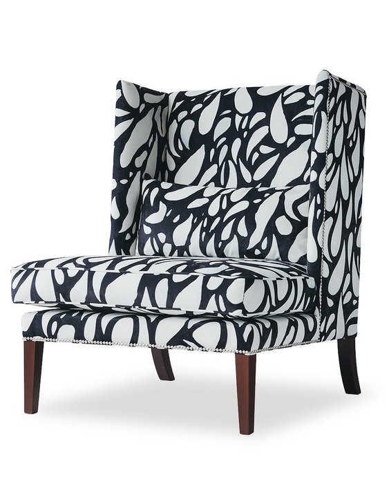 Кресло Zebra с каркасом и ножками из дуба - лучшие Интерьерные кресла в INMYROOM