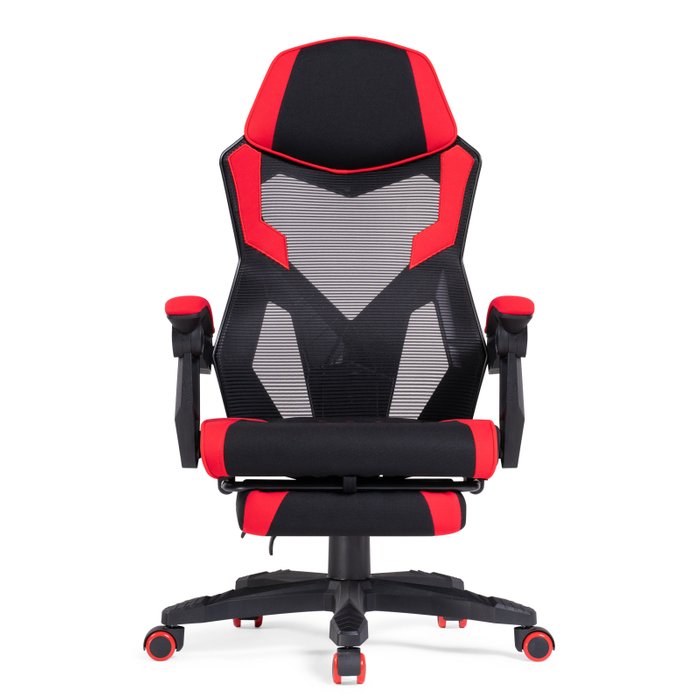Компьютерное кресло Brun красно-черного цвета - лучшие Офисные кресла в INMYROOM