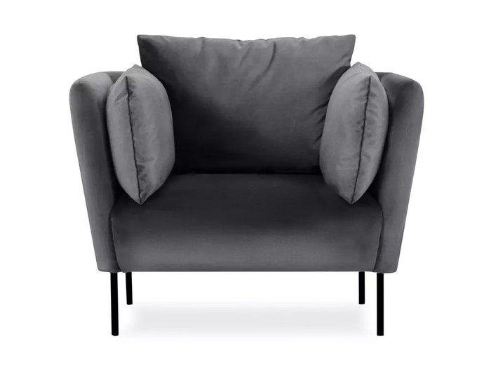 Кресло Copenhagen темно-серого цвета - купить Интерьерные кресла по цене 47880.0