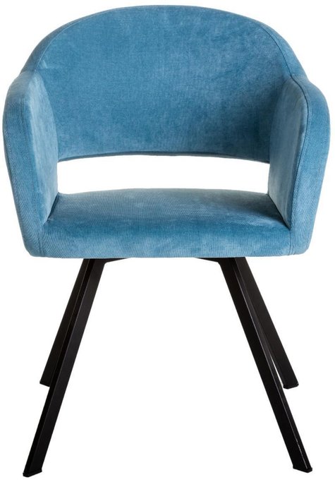 Кресло Oscar синего цвета - лучшие Обеденные стулья в INMYROOM