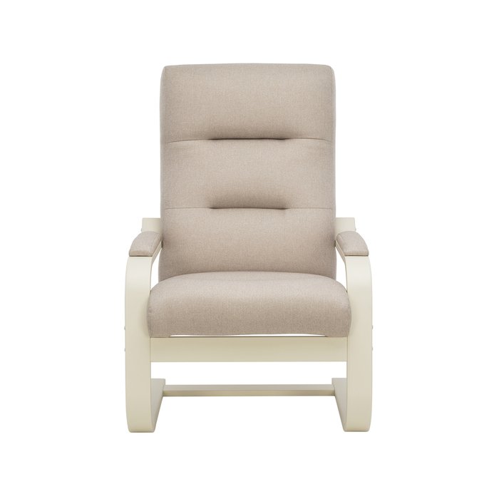 Кресло Оскар бежевого цвета  - купить Интерьерные кресла по цене 17100.0