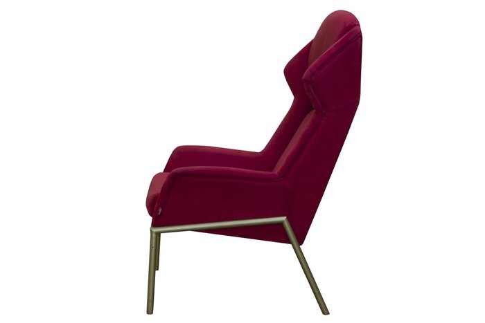 Кресло Nambroca в обивке бордового цвета - лучшие Интерьерные кресла в INMYROOM