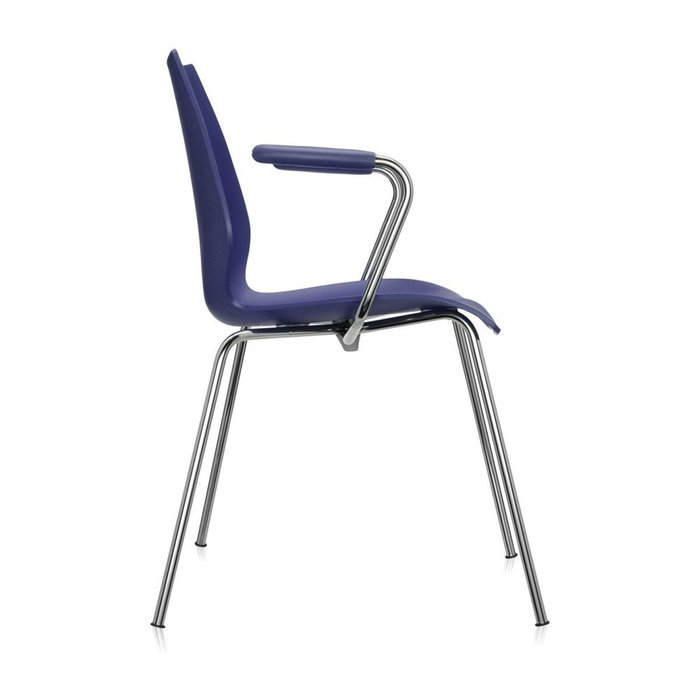 Стул Maui синего цвета - купить Обеденные стулья по цене 33121.0