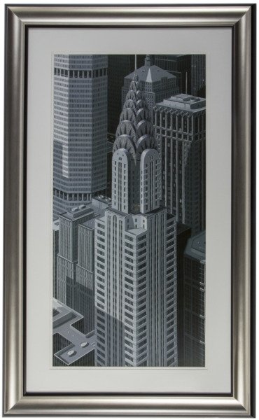 Постер с паспарту в раме Chrysler / 1230999