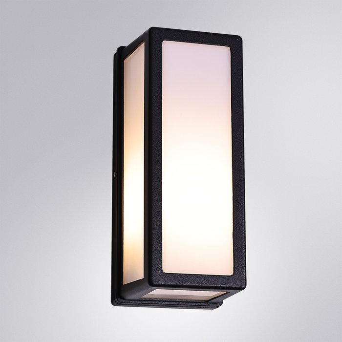 Уличный настенный светильник Arte Lamp ALPHARD A8526AL-1BK - купить Настенные уличные светильники по цене 2890.0