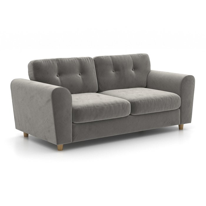 Двухместный диван Arden MT серый - купить Прямые диваны по цене 46800.0