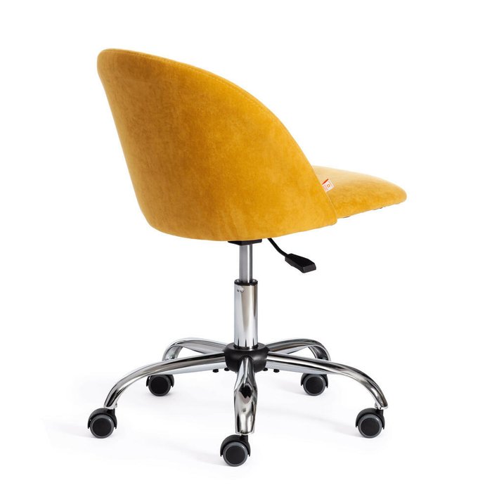 Кресло офисное Melody горчичного цвета - лучшие Офисные кресла в INMYROOM