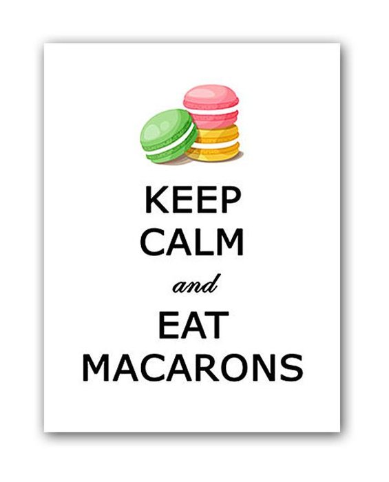 Постер "Macarons" А4