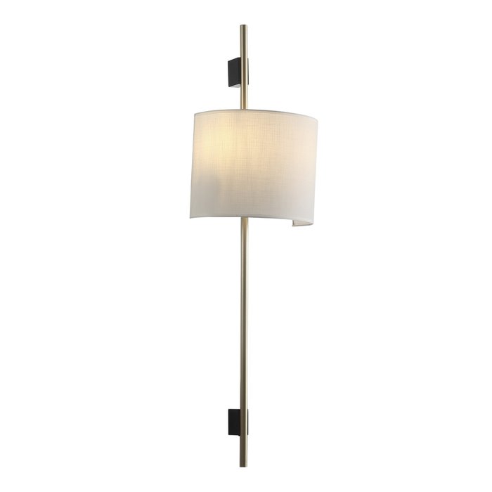 Светильник настенный ST-Luce Золотистый/Белый E27 2*60W ALFA