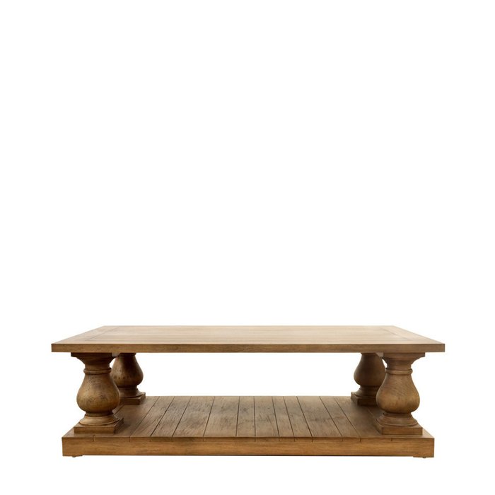  Кофейный столик "Iver" из массива дерева махагон