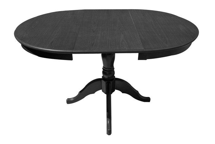 Стол обеденный раздвижной черного цвета - лучшие Обеденные столы в INMYROOM