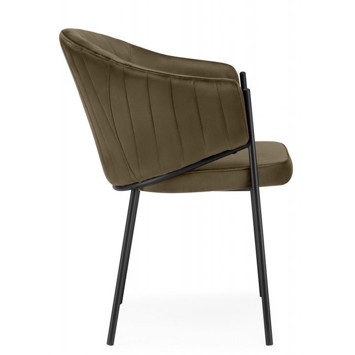 Обеденный стул Kortni коричневого цвета - лучшие Обеденные стулья в INMYROOM