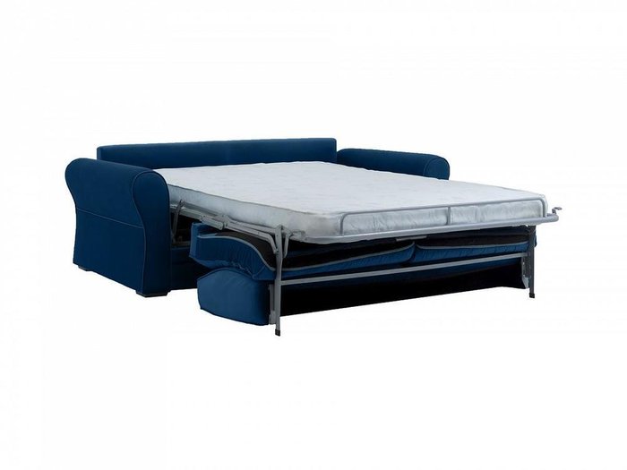 Двухместный диван-кровать Belgian темно-синего цвета - лучшие Прямые диваны в INMYROOM