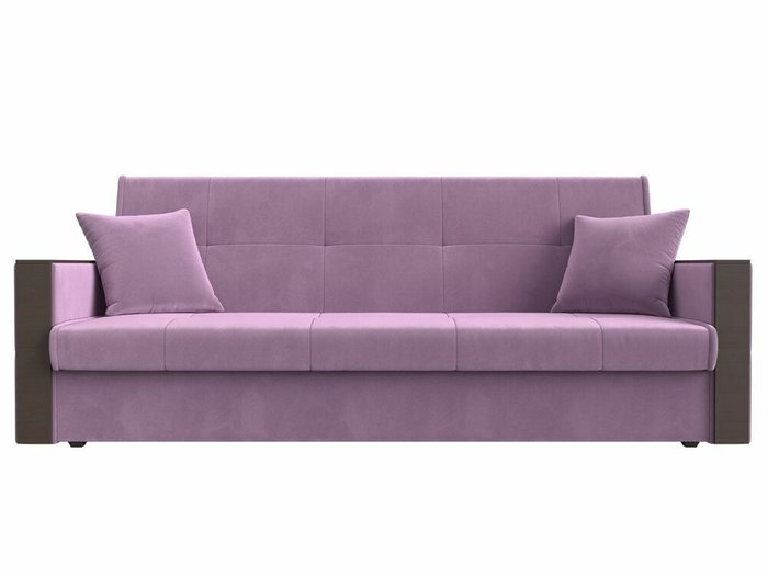 Диван-кровать Валенсия сиреневого цвета - купить Прямые диваны по цене 26999.0