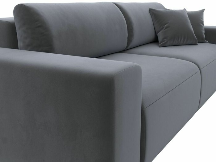 Диван-кровать Лига 036 Классик темно-серого цвета - лучшие Прямые диваны в INMYROOM