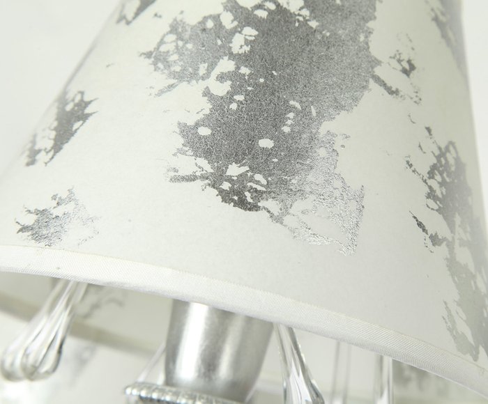 Бра Isa Corsi HERMITAGE с плафонами декорированными серебряной фольгой - лучшие Бра и настенные светильники в INMYROOM