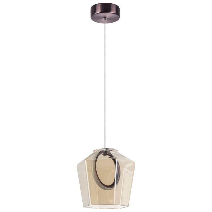 Люстра CARAMELLO LED 6W 110LM КОФЕЙНЫЙ/КОНЬЯК 3000K Люстра CARAMELLO LED 6W 110LM КОФЕЙНЫЙ/КОНЬЯК 3000K
