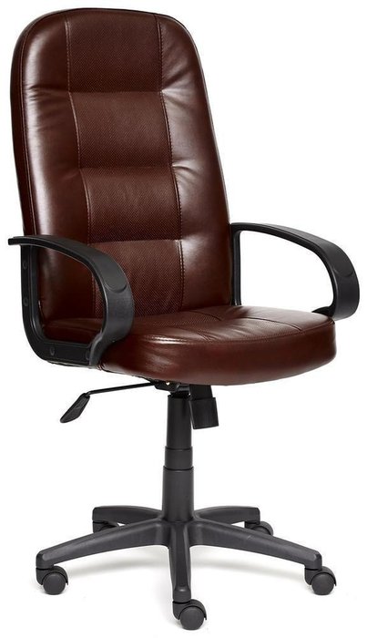 Кресло офисное Devon темно-коричневого цвета