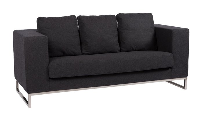 Двухместный диван Dadone в современном стиле - купить Прямые диваны по цене 92000.0