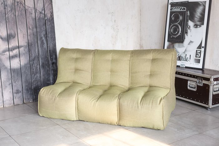 Модульный диван Shape оливкового цвета - лучшие Прямые диваны в INMYROOM
