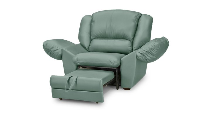 Кресло-кровать Оберон темно-мятного цвета - лучшие Интерьерные кресла в INMYROOM