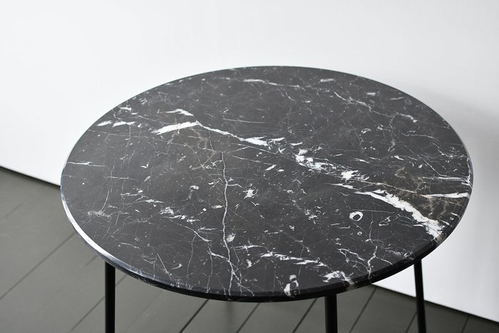 Обеденный стол Marble черного цвета - лучшие Обеденные столы в INMYROOM