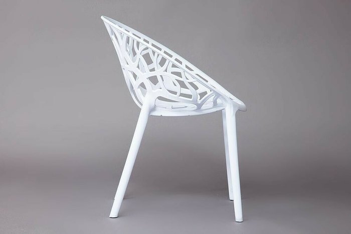 Стул Bush белого цвета - лучшие Обеденные стулья в INMYROOM