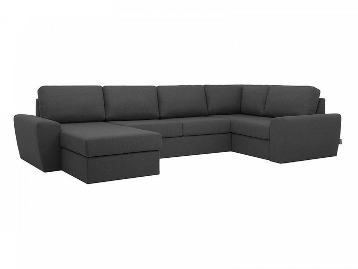 Угловой диван-кровать Petergof темно-серого цвета - купить Угловые диваны по цене 235535.0