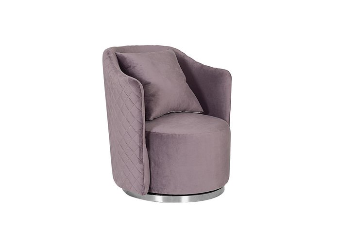 Кресло Verona cеро-лилового цвета - купить Интерьерные кресла по цене 49300.0
